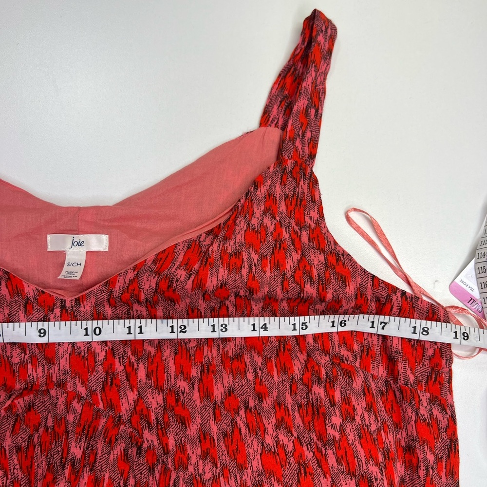 Joie Tiered Maxi Dress Tea Rose New With Tags Size Small - Picture 10 of 16